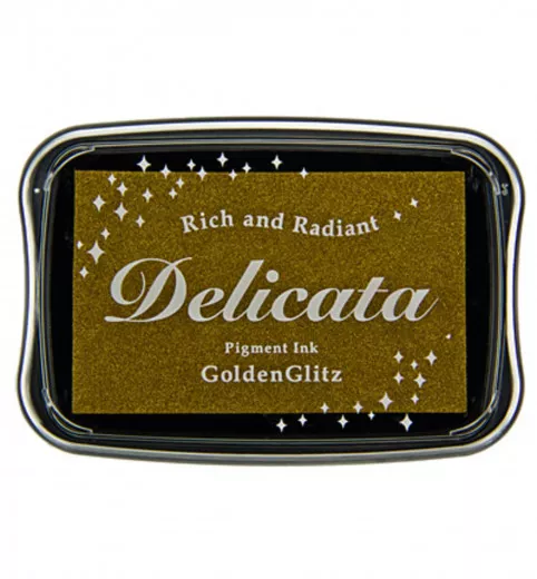 Delicata Stempelkissen - Metallic Golden Glitz