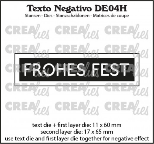 CREAlies Texto - FROHES FEST horizontal (DE)