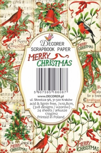 Merry Christmas Mini Paper Pack