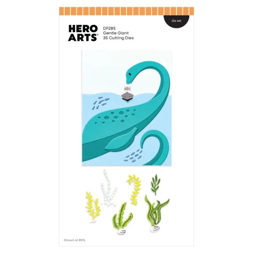 Hero Arts Fancy Dies - Don't Stop Believing - Gentle Giant