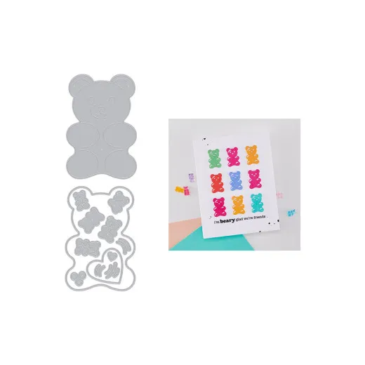 Hero Arts - Die Set - Beary Sweet - Bear Hugs