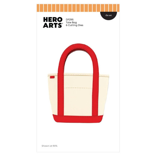 Hero Arts Fancy Dies - Tote-ally Awesome - Tote Bag