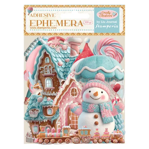 Stamperia Ephemera - Candy Christmas