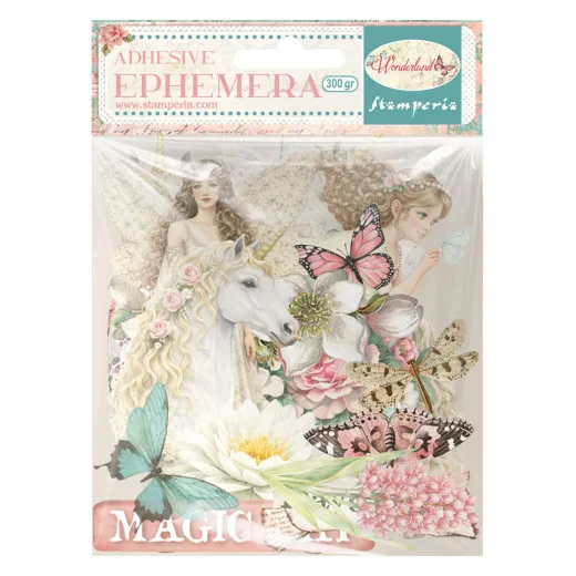 Stamperia Ephemera - Wonderland