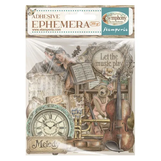 Stamperia Ephemera - Symphony by Sara Alcobendas