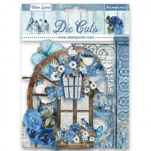 Stamperia Die-Cuts - Blue Land