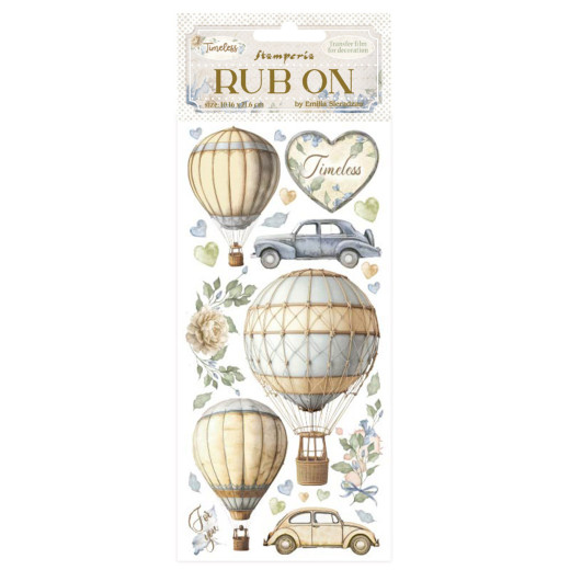 Stamperia Rub-on - Timeless - Balloons