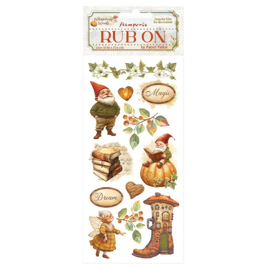 Stamperia Rub-on - Whispering Woods - Gnome