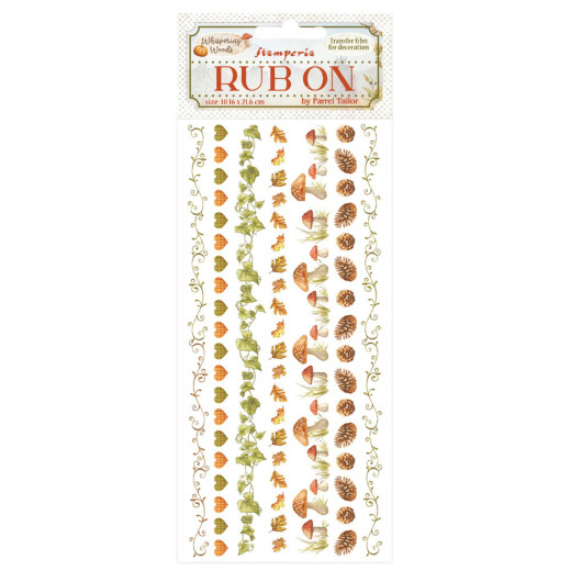 Stamperia Rub-on - Whispering Woods - Stripes