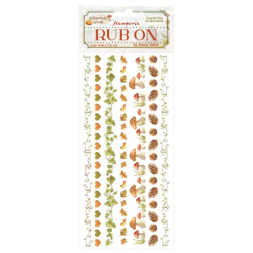 Stamperia Rub-on - Whispering Woods - Stripes