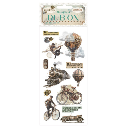 Stamperia Rub-on - Voyages Fantastiques - The Age of Adventure