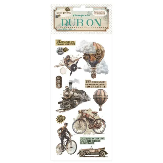 Stamperia Rub-on - Voyages Fantastiques - The Age of Adventure