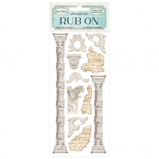 Stamperia Rub-on - Magic Forest - Column