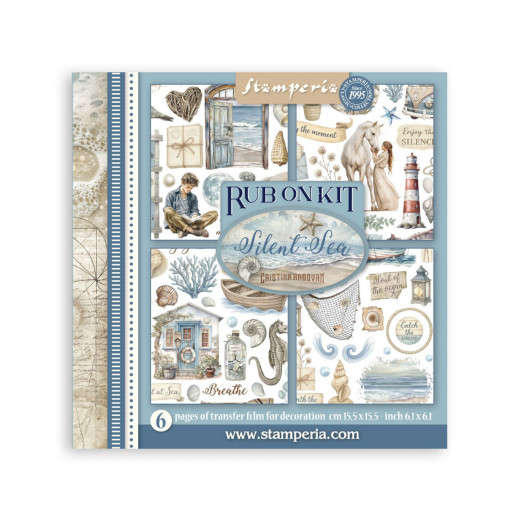 Stamperia - Rub-on Assortment - Silent Sea