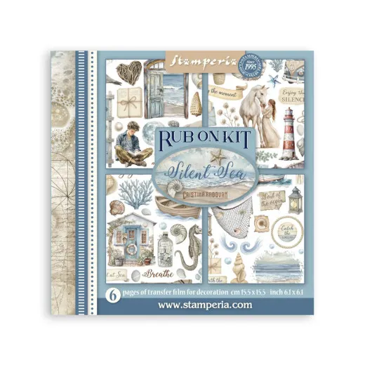 Stamperia - Rub-on Assortment - Silent Sea