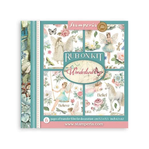 Stamperia - Rub-on Assortment - Wonderland