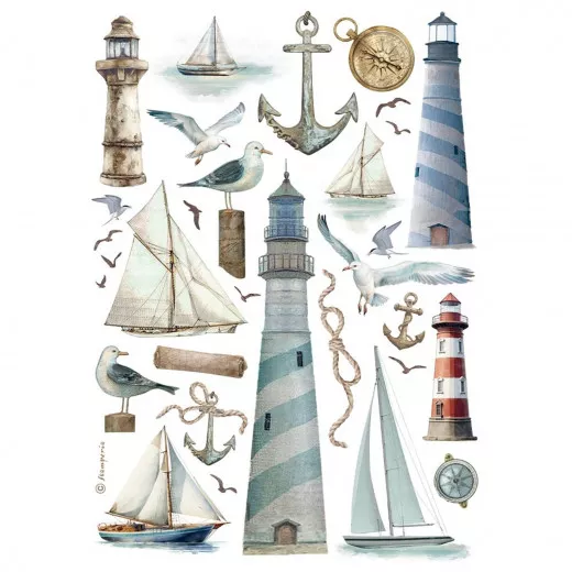 Stamperia Rice Paper - Lighthouse