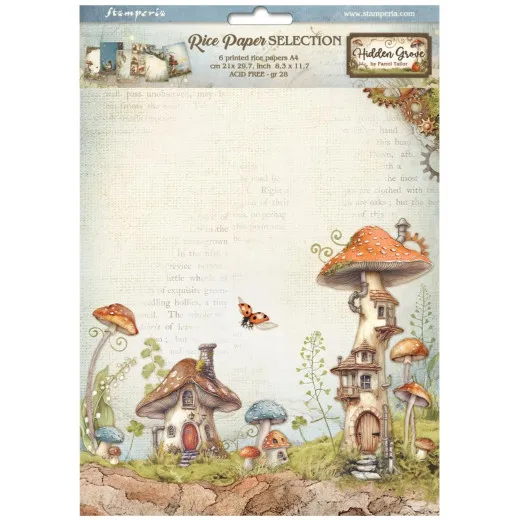 Hidden Grove - A4 Rice Paper Selection