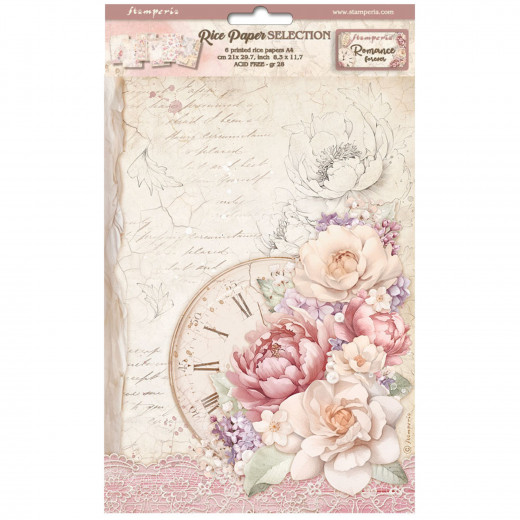 Romance Forever - A4 Rice Paper Selection