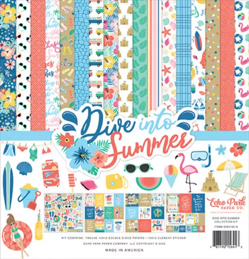 Dive Into Summer 12x12 Collection Kit