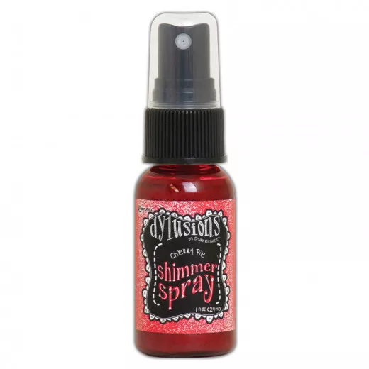 Dylusions Shimmer Spray - Cherry Pie