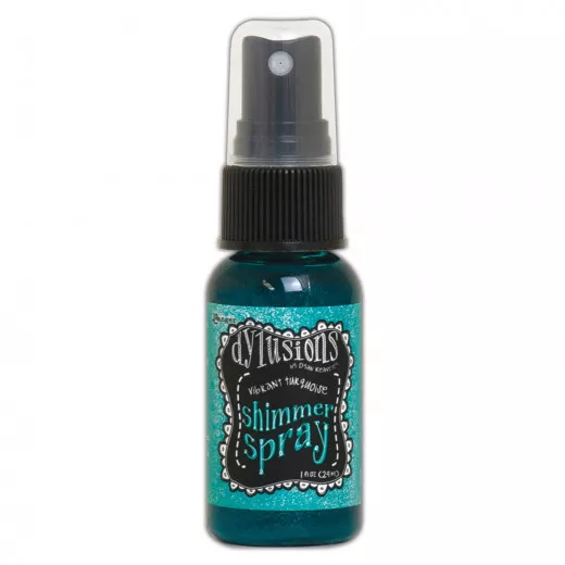 Dylusions Shimmer Spray - Vibrant Turquoise