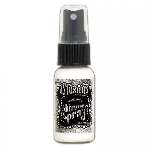 Dylusions Shimmer Spray - White Linen