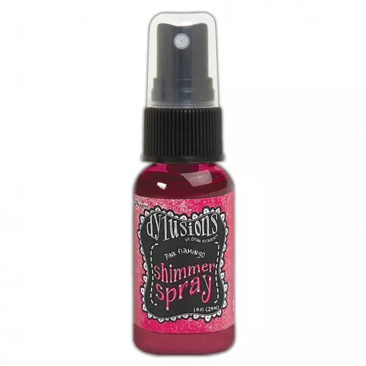 Dylusions Shimmer Spray - Pink Flamingo