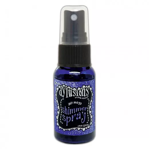 Dylusions Shimmer Spray - Just Indigo