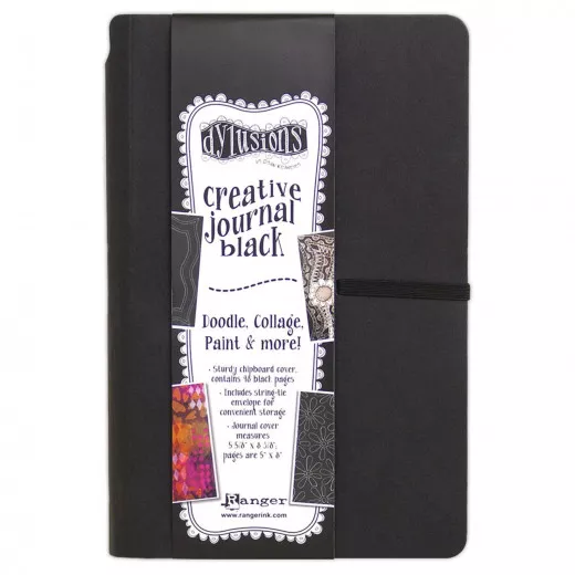 Dylusions Black Journal - Small