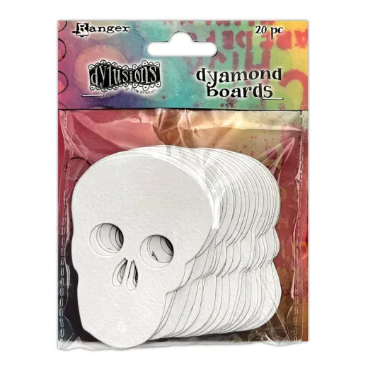 Dylusions - Dyamond Boards - Skulls