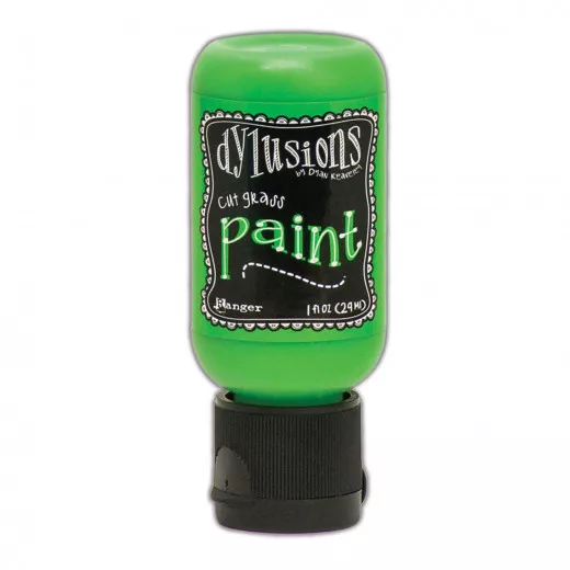 Flip Cap Bottle Dylusions Paint - Cut Grass