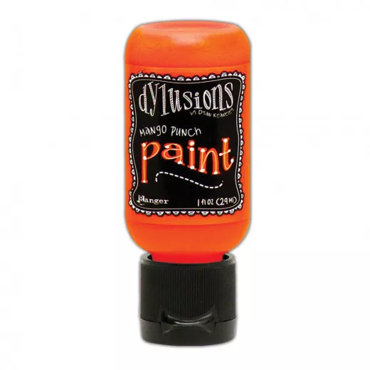 Flip Cap Bottle Dylusions Paint - Mango Punch