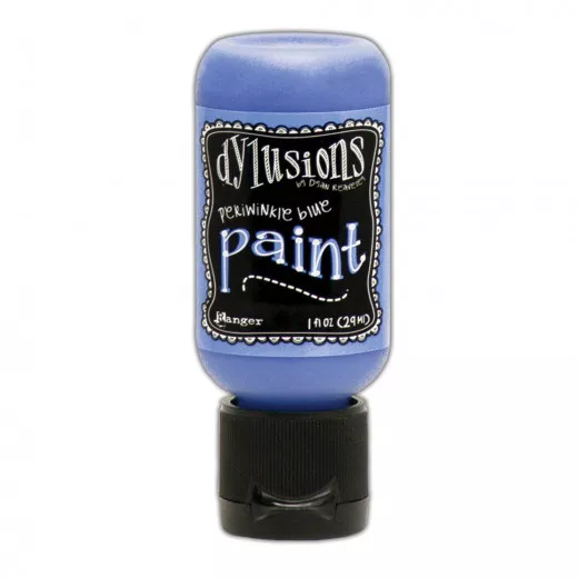 Flip Cap Bottle Dylusions Paint - Periwinkle Blue