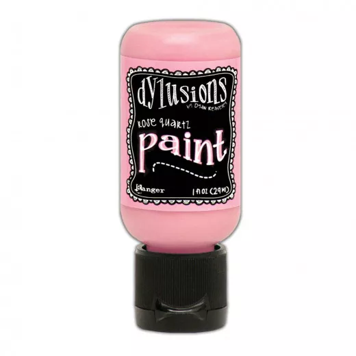 Flip Cap Bottle Dylusions Paint - Rose Quartz