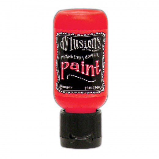 Flip Cap Bottle Dylusions Paint - Strawberry Daiquiri