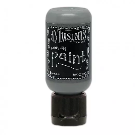 Flip Cap Bottle Dylusions Paint - Rainy Day