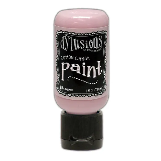 Flip Cap Bottle Dylusions Paint - Cotton Candy
