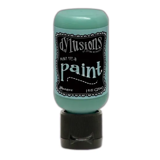 Flip Cap Bottle Dylusions Paint - Mint Tea