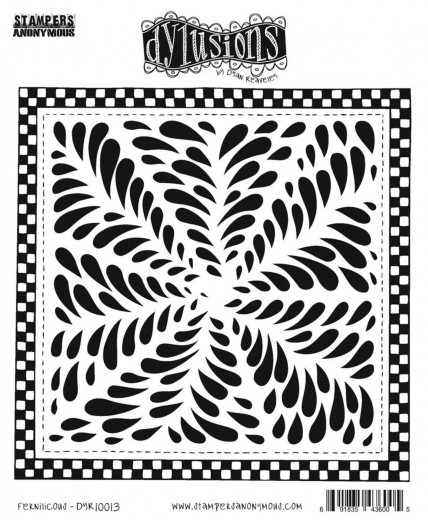 Dyan Reaveley's Dylusions - Cling Stamp Collections - Fernilicous