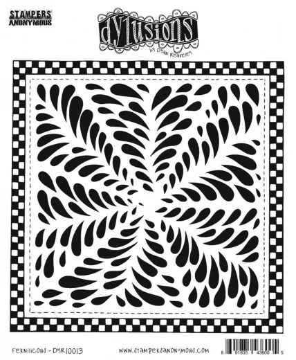 Dyan Reaveleys Dylusions - Cling Stamp Collections - Fernilicous