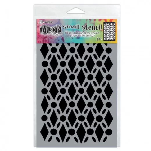 Dylusions 5x8 Stencil - Fancy Floor