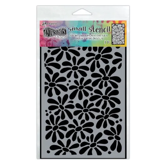 Dylusions 5x8 Stencil S - Field of Daisies