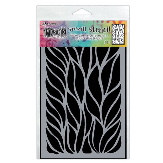 Dylusions 5x8 Stencil S - Fronds of Fun