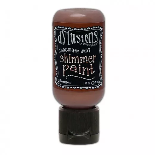 Dylusions Shimmer Paint - Chocolate Drop