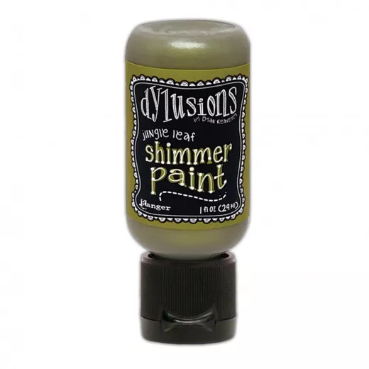 Dylusions Shimmer Paint - Jungle Leaf