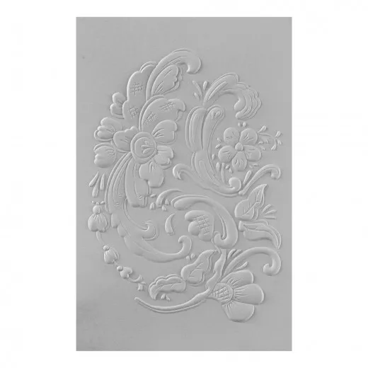 Spellbinders - 3D Embossing Folder - Norwegian Rosemaling