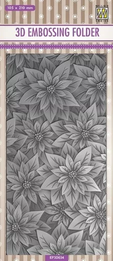 3D Embossing Folder - Slimline Weihnachtsstern