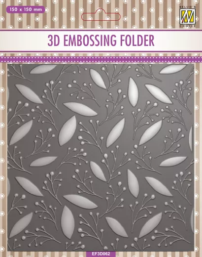 Embossing Folder - Leaves & Berries