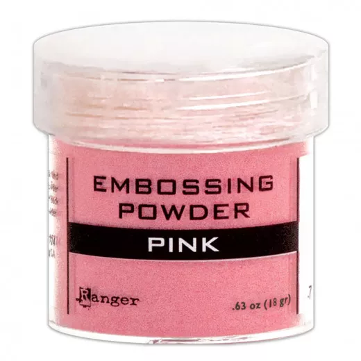 Embossing Pulver - Pink